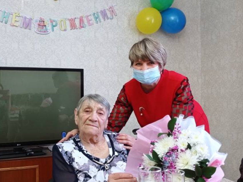 Жительница села Акша Забайкальского края отметила 90 лет
